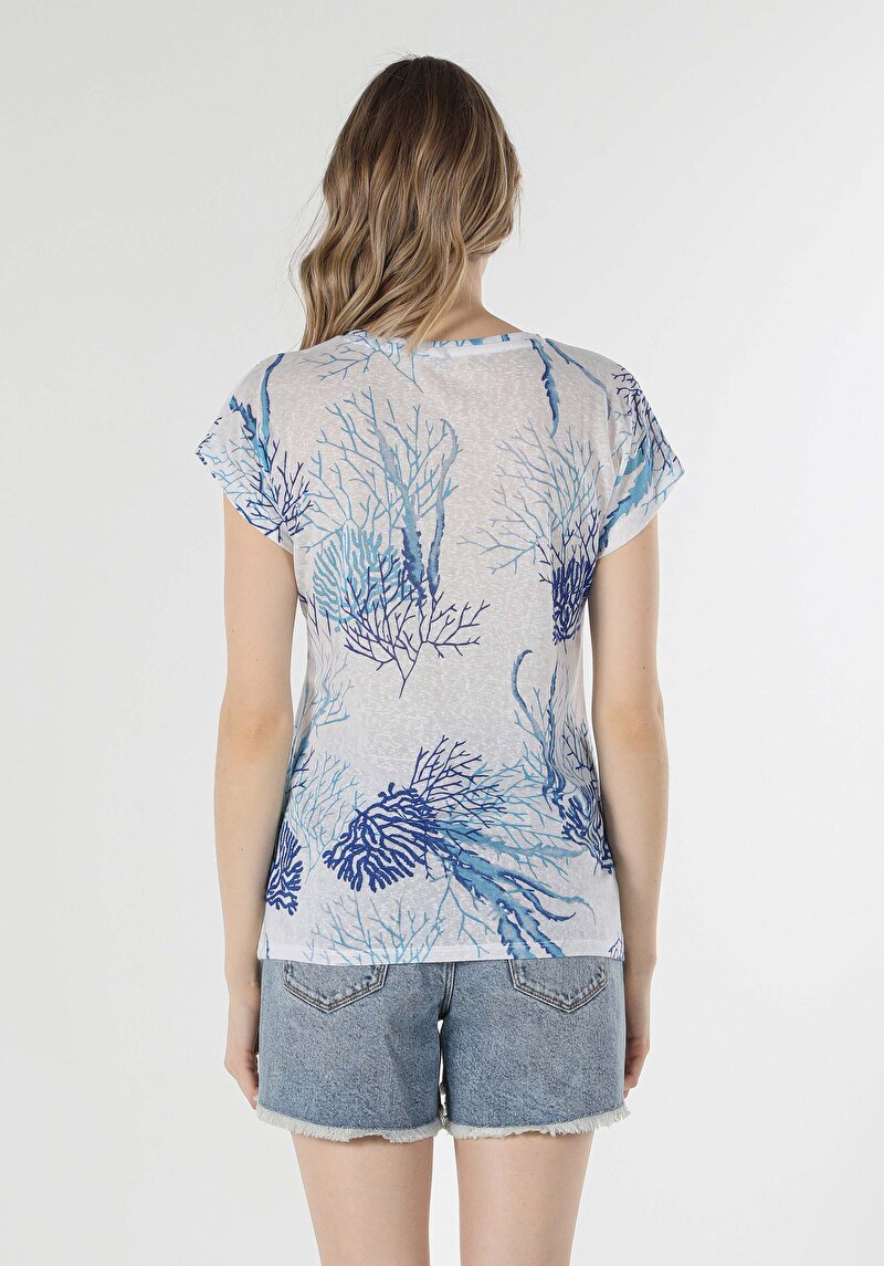 Показати інформацію про Футболка З Коротким Рукавом Жіноча Біла  Cl1059024