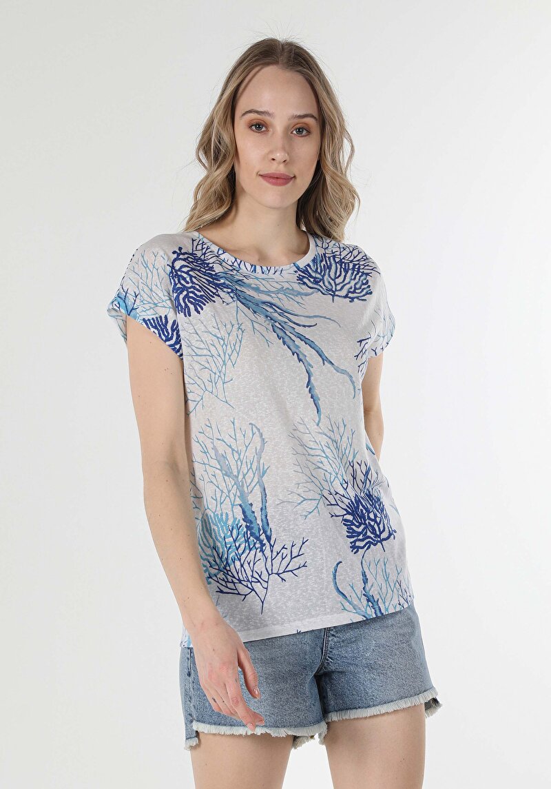 Показати інформацію про Футболка З Коротким Рукавом Жіноча Біла  Cl1059024