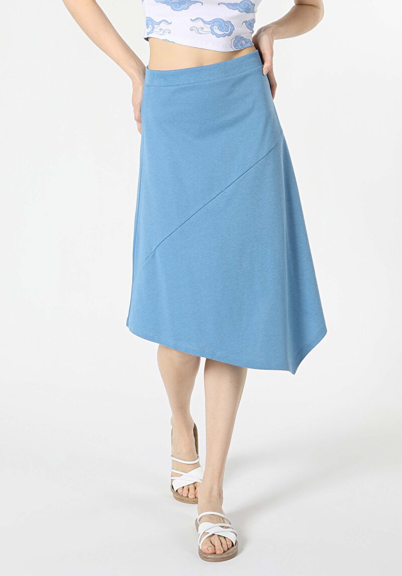 Зображення Спідниця Жіноча Блакитна Cl1059164