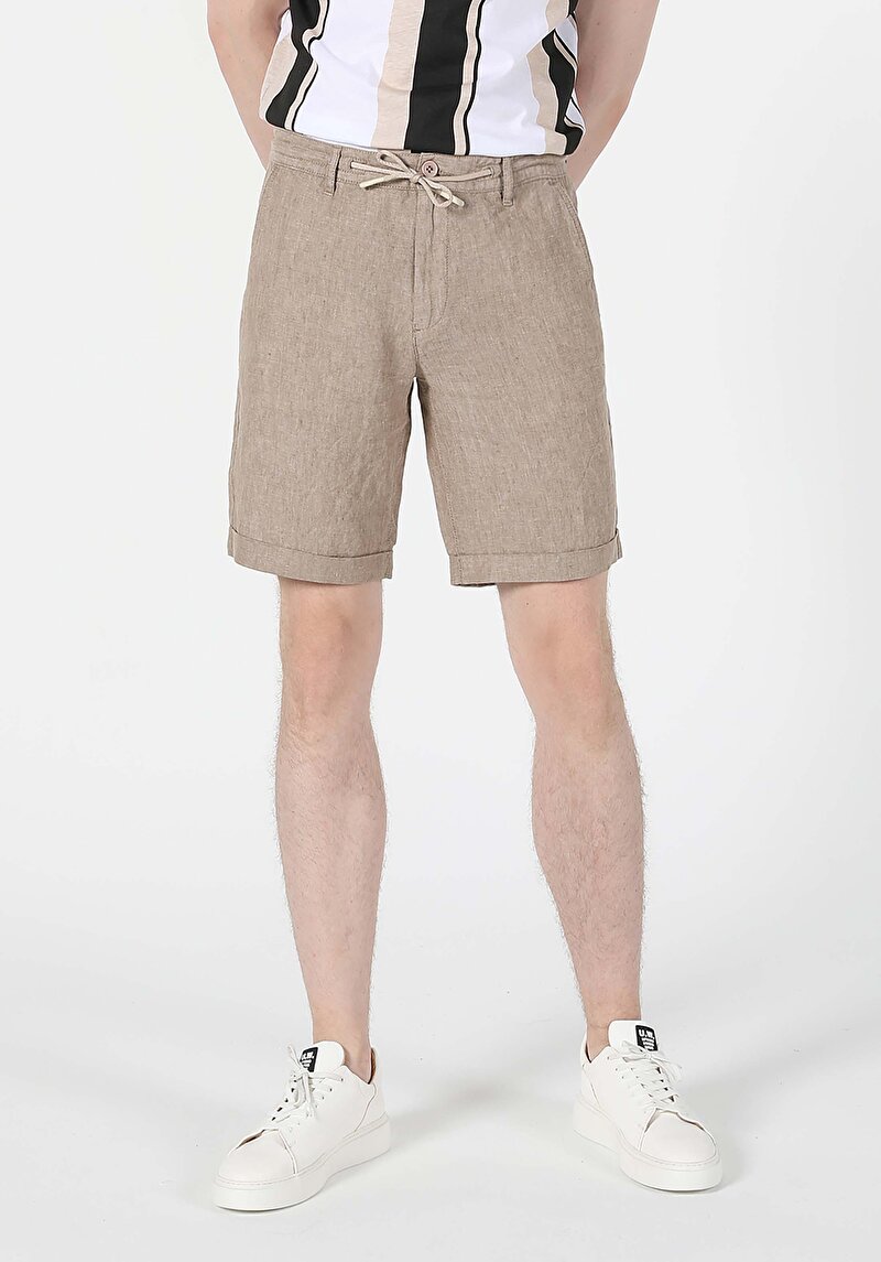 Показати інформацію про Шорти Чоловічі Коричневі  Cl1059318