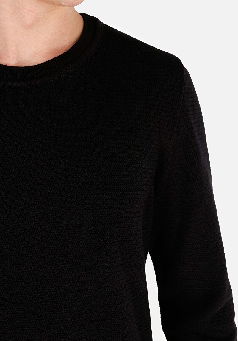 Показати інформацію про Светр Чоловічий Чорний  Cl1046786