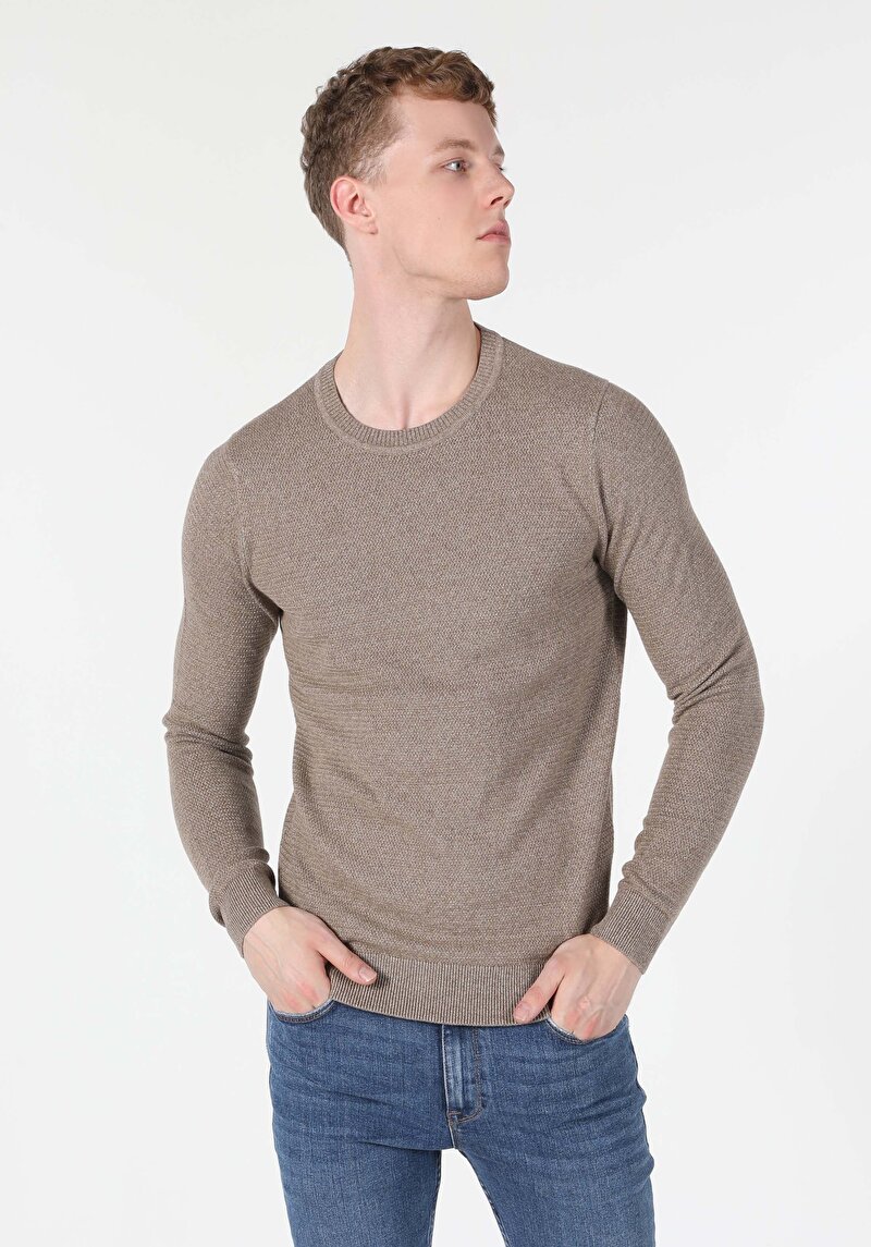 Показати інформацію про Светр Чоловічий Сірий  Cl1046786