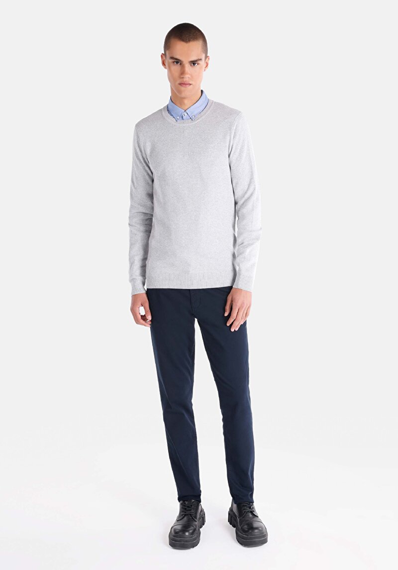 Показати інформацію про Светр Чоловічий Білий  Cl1046786