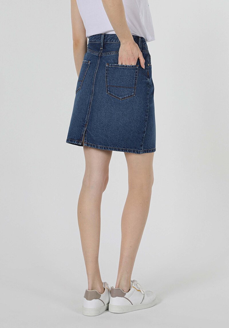 Показати інформацію про Спідниця Жіноча Блакитна  Cl1059512