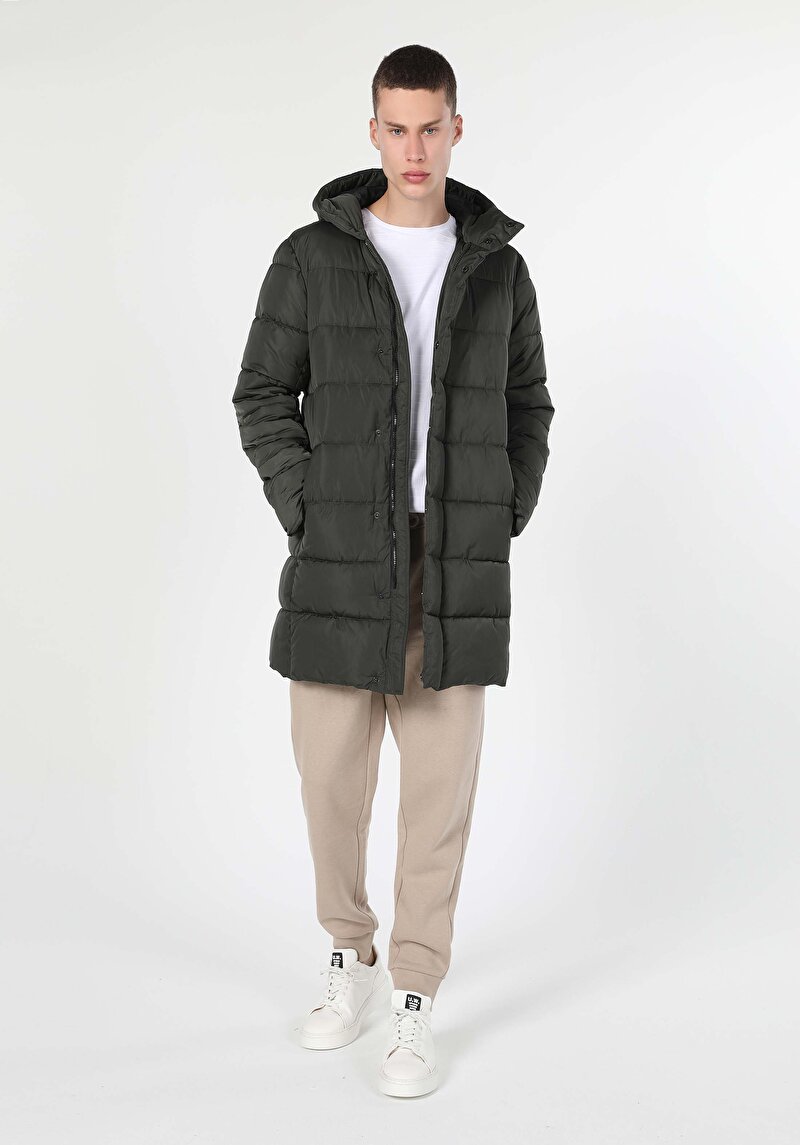 Зображення Пальто Чоловіче Зелене  Cl1047519