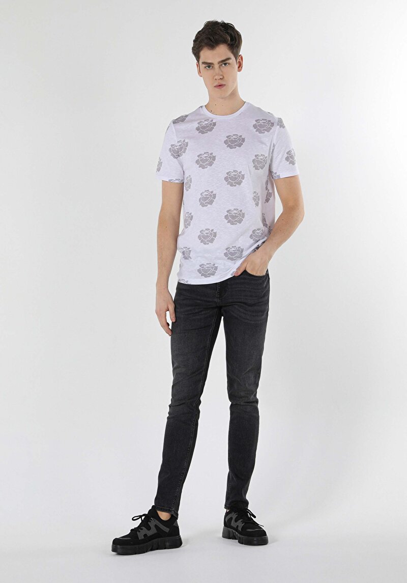 Зображення Футболка З Коротким Рукавом Чоловіча Біла  Cl1059549