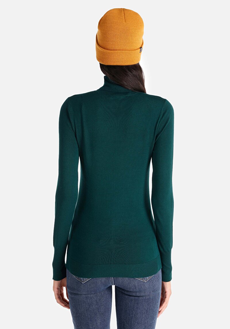 Показати інформацію про Светр Жіночий Зелений  Cl1051087