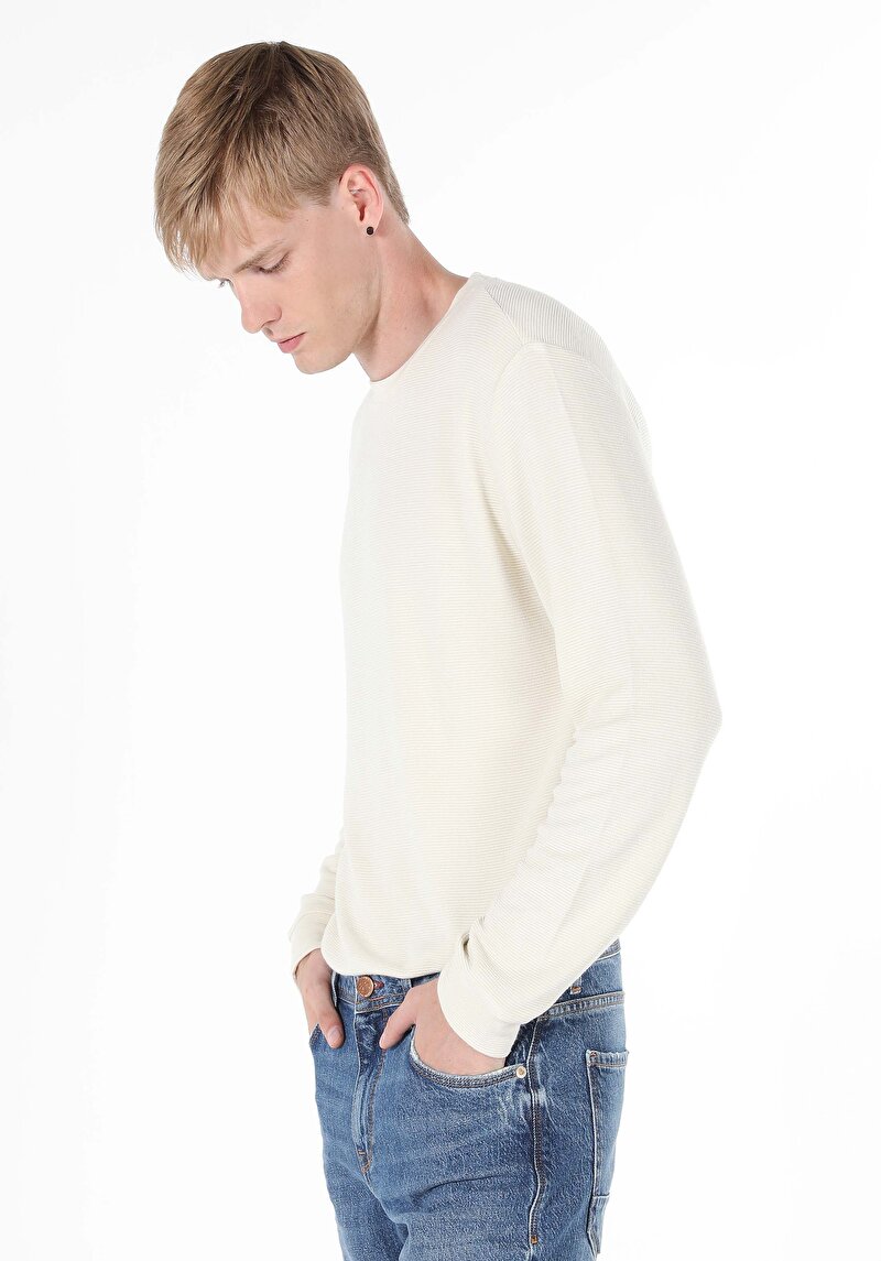 Показати інформацію про Футболка З Довгим Рукавом Чоловіча Бежева  Cl1059906