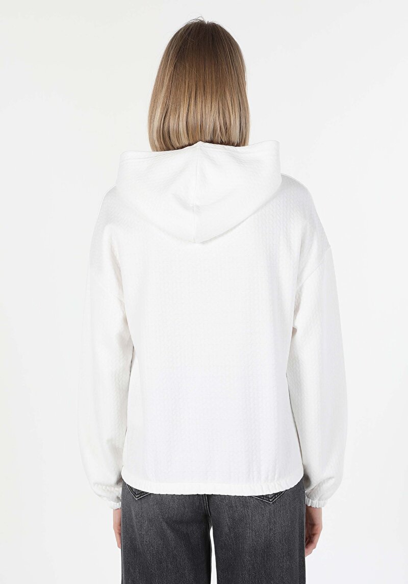 Показати інформацію про Толстовка Жіноча Біла  Cl1059996