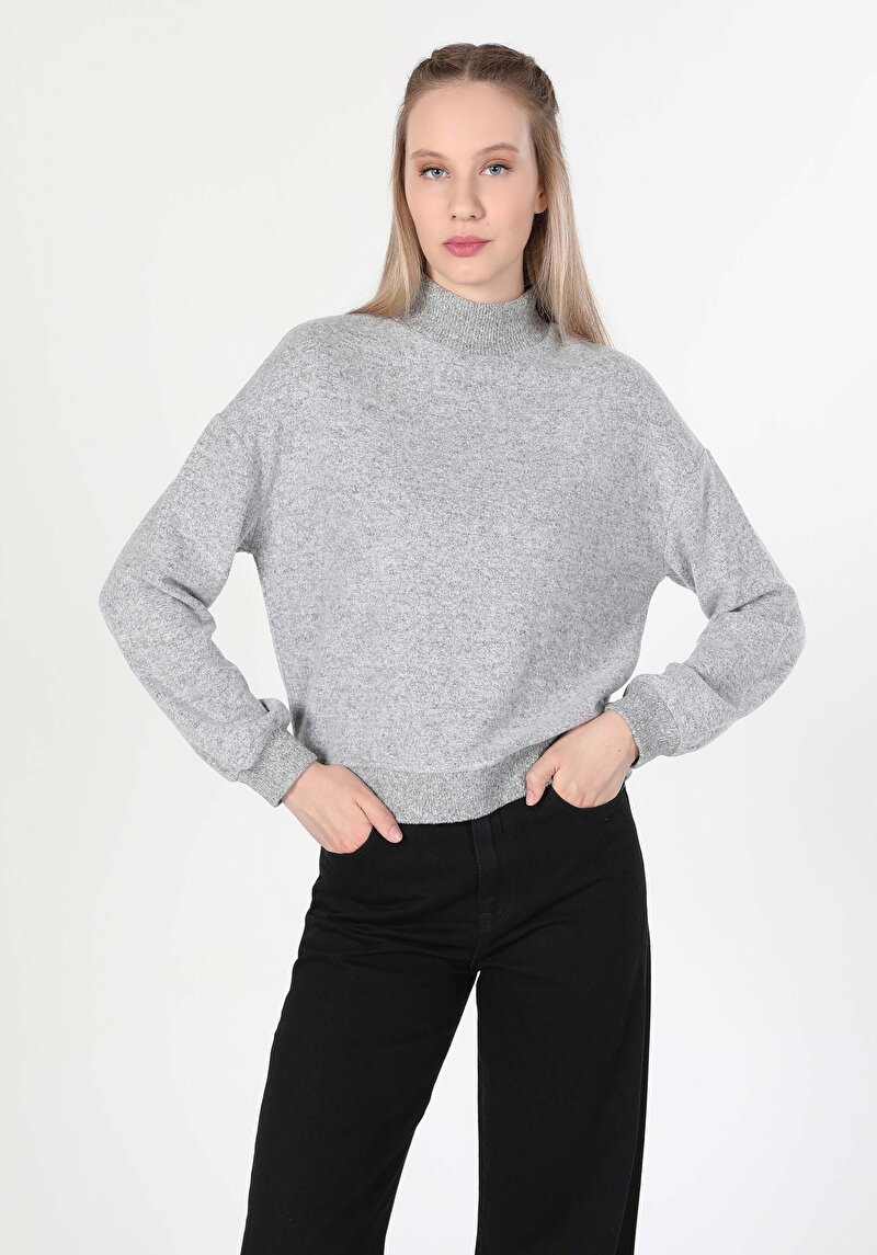 Зображення Футболка З Довгим Рукавом Жіноча Сіра  Cl1055475