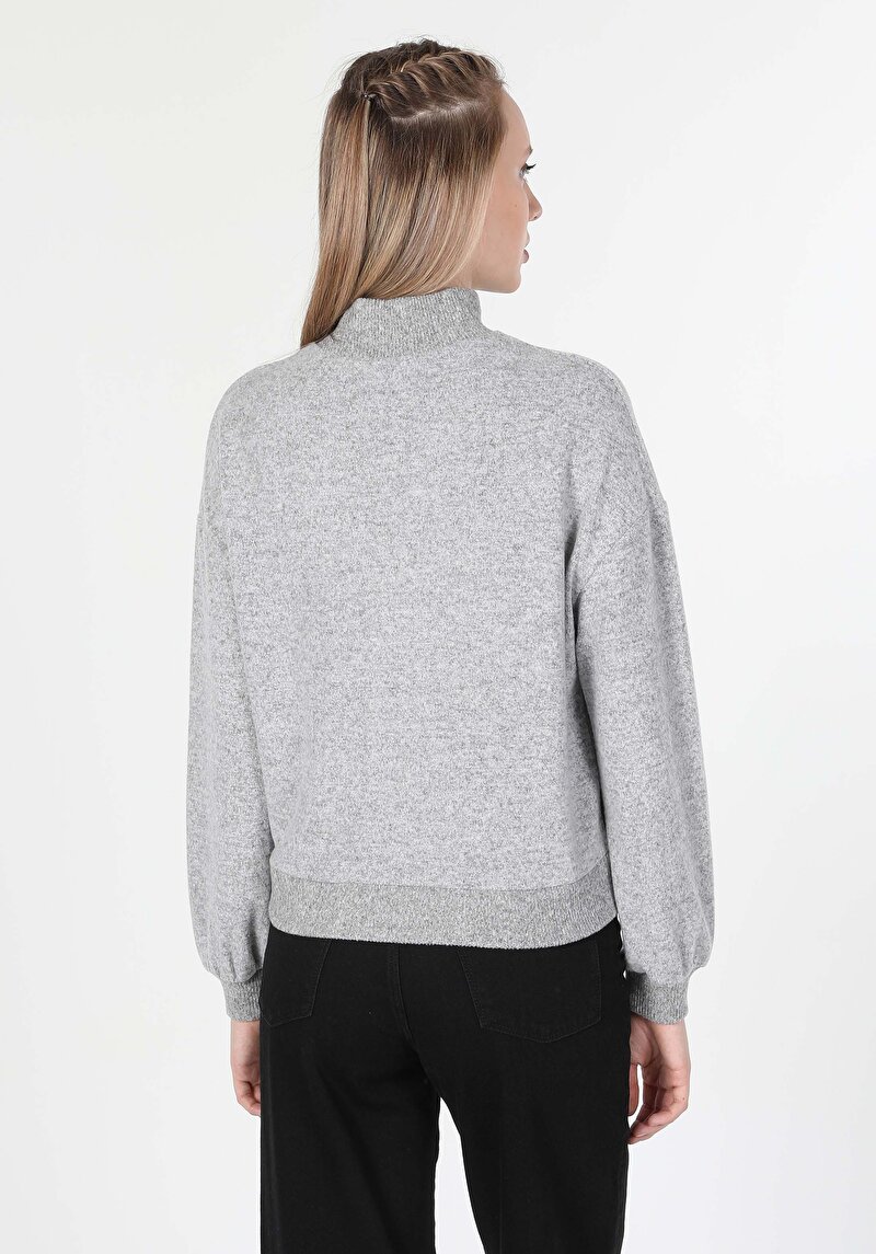 Показати інформацію про Футболка З Довгим Рукавом Жіноча Сіра  Cl1055475