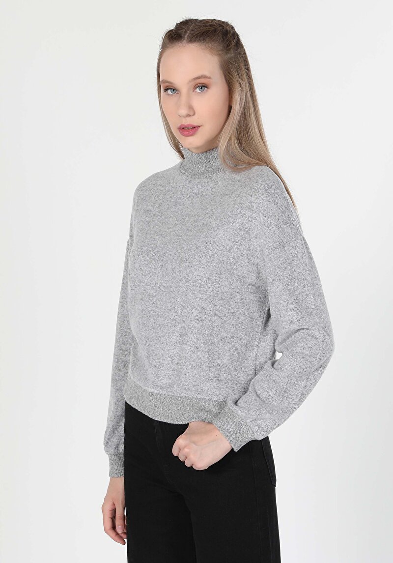 Показати інформацію про Футболка З Довгим Рукавом Жіноча Сіра  Cl1055475