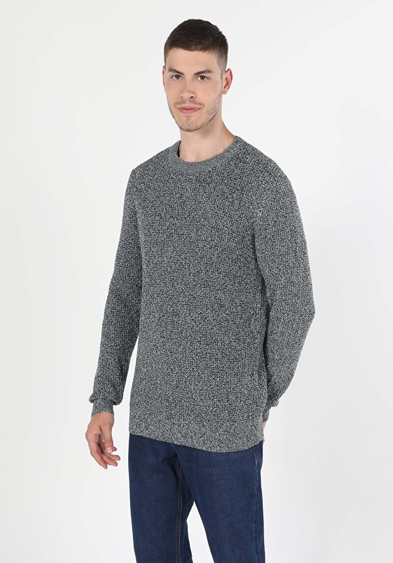 Показати інформацію про Светр Чоловічий Зелений  Cl1060068