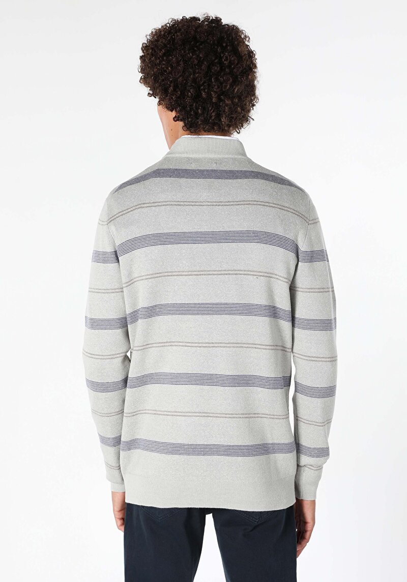 Показати інформацію про Светр Чоловічий Сірий  Cl1060094