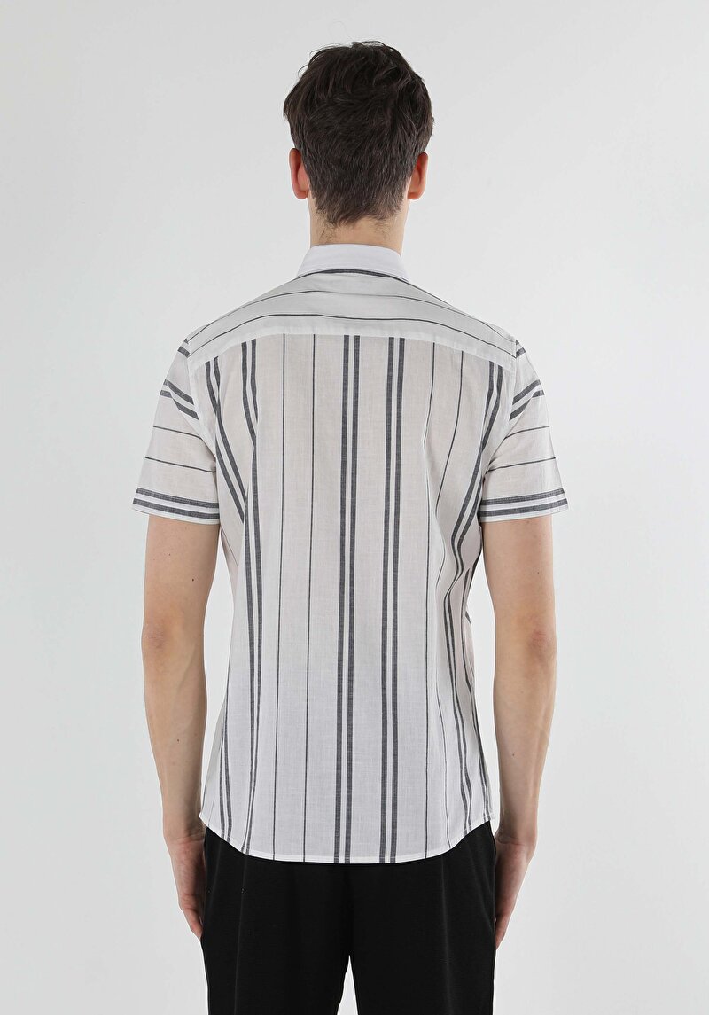 Зображення Сорочка З Коротким Рукавом Чоловіча Біла Cl1056707