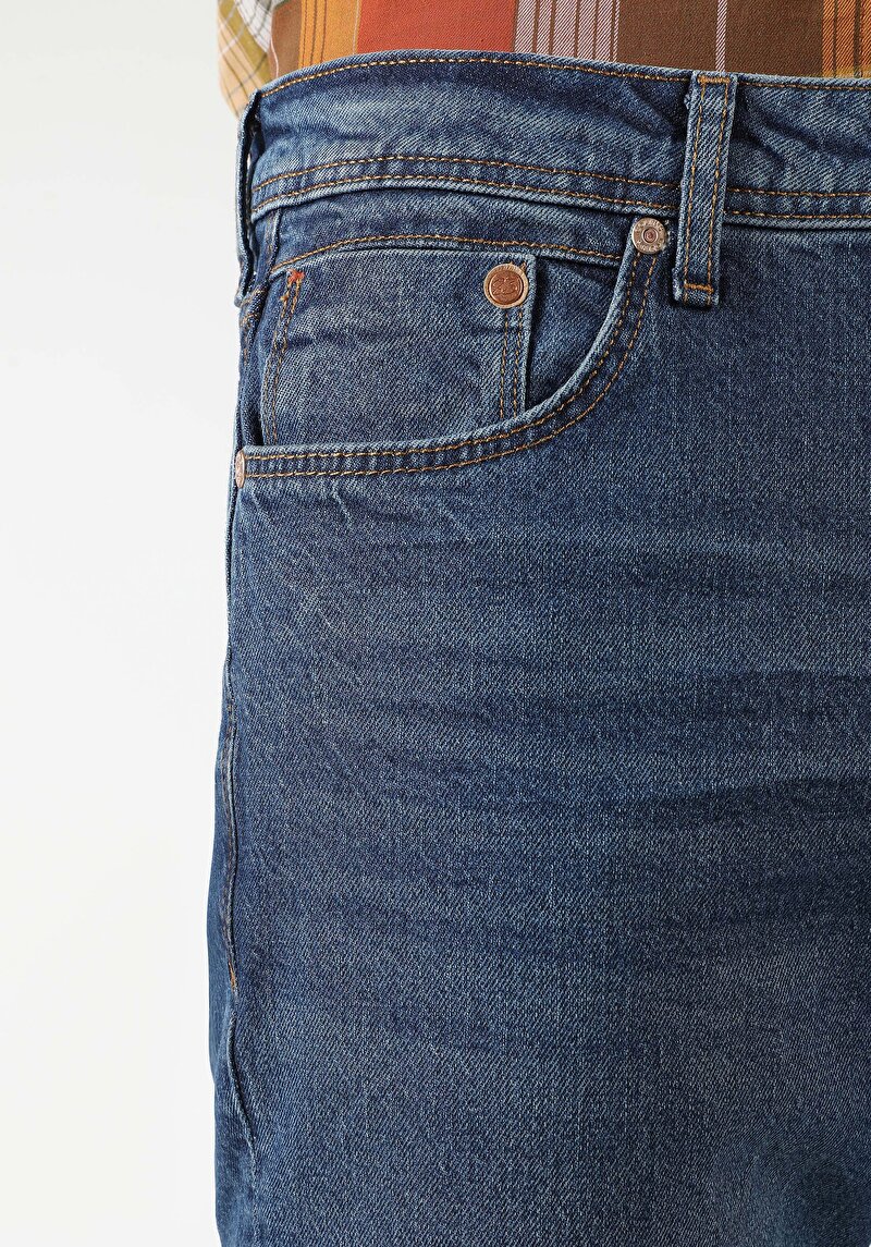 Показати інформацію про 044 Karl Джинси Чоловічі Блакитні Прямого Крою Cl1061380