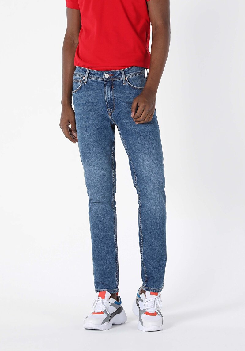 Зображення 067 Jack Джинси Чоловічі Блакитні Класичного Крою Cl1058476