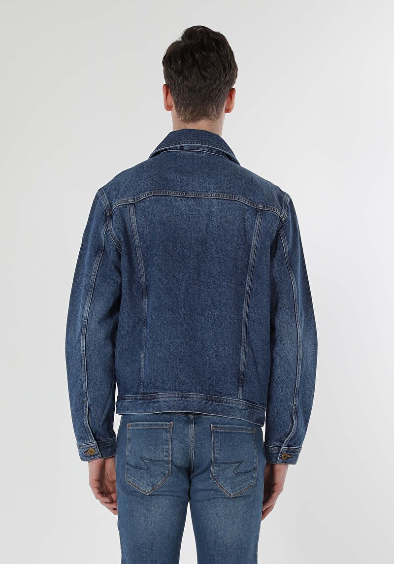 Показати інформацію про Піджак Чоловічий Блакитний  Cl1058528