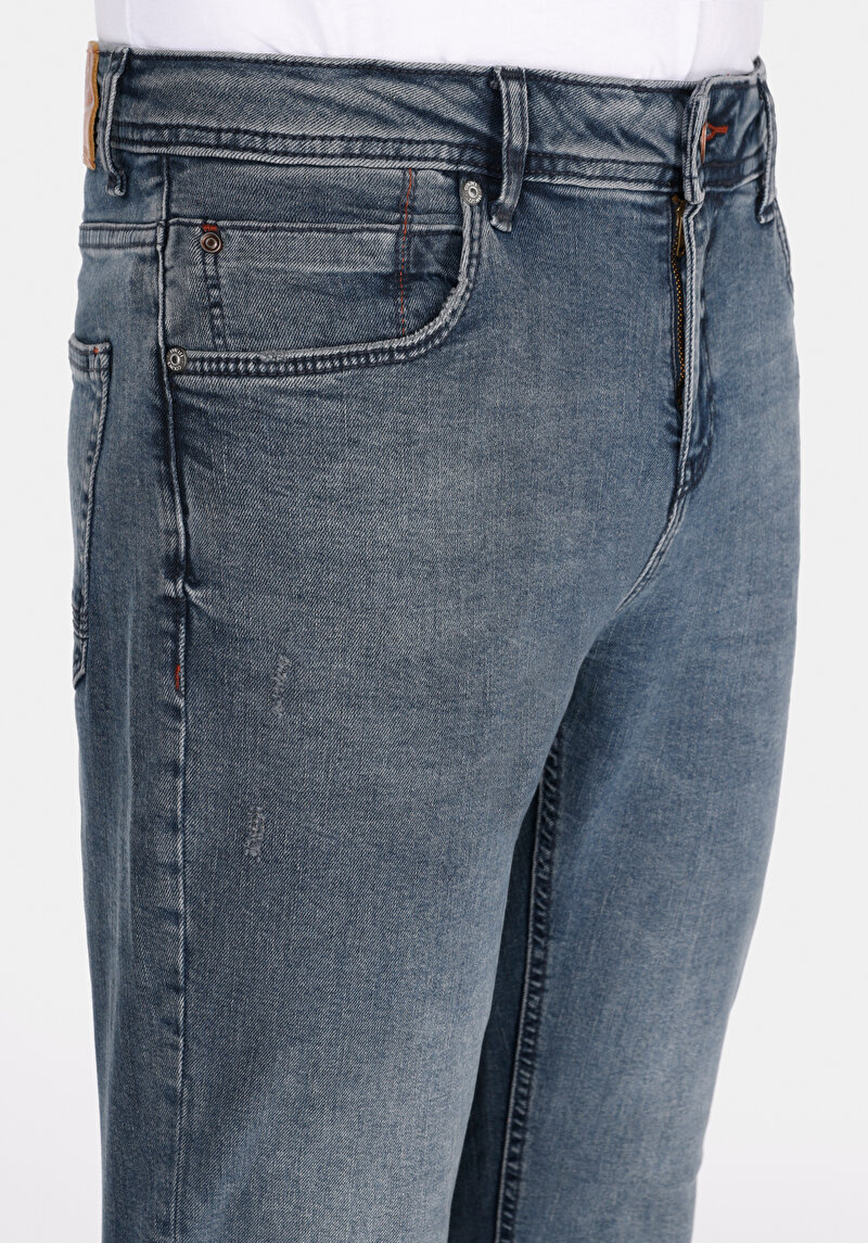 Показати інформацію про 044 Karl Джинси Чоловічі Блакитні Прямого Крою Cl1073707