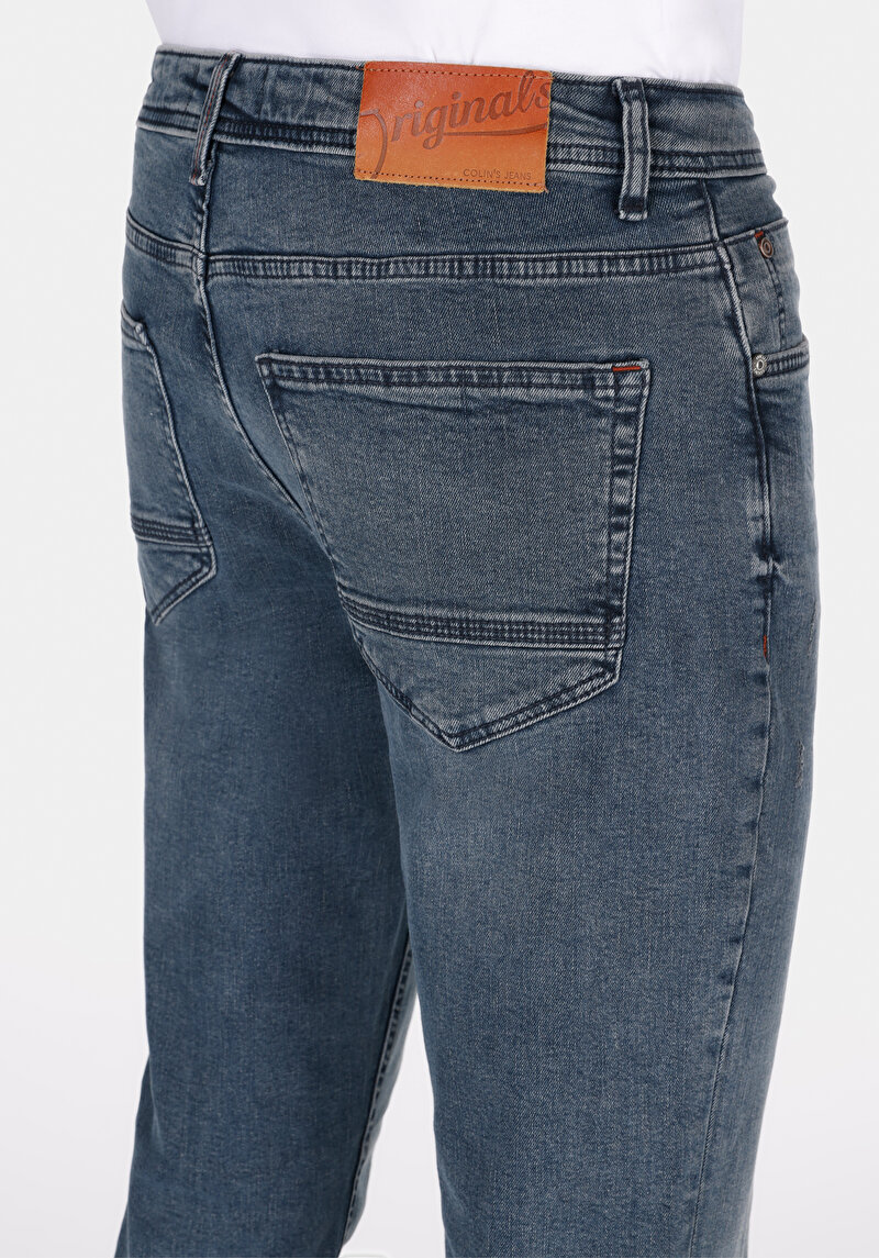 Показати інформацію про 044 Karl Джинси Чоловічі Блакитні Прямого Крою Cl1073707