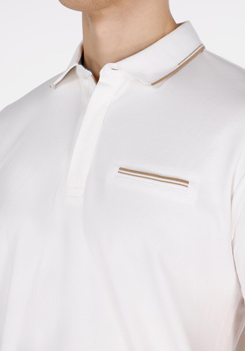 Показати інформацію про Поло З Коротким Рукавом Чоловіче Біле  Cl1073964