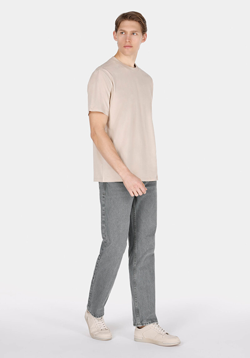 Показати інформацію про Футболка З Коротким Рукавом Чоловіча Сіра  Cl1073965