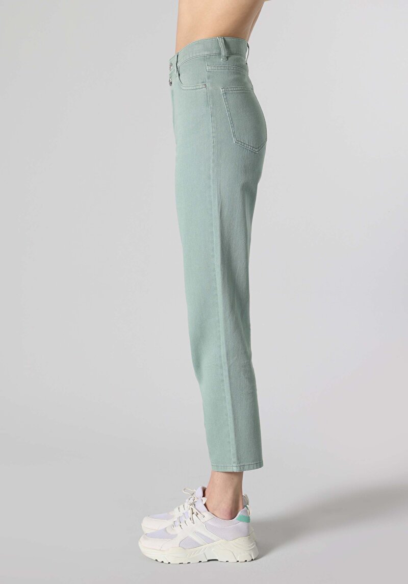 Показати інформацію про Брюки Жіночі Зелені  Cl1062118