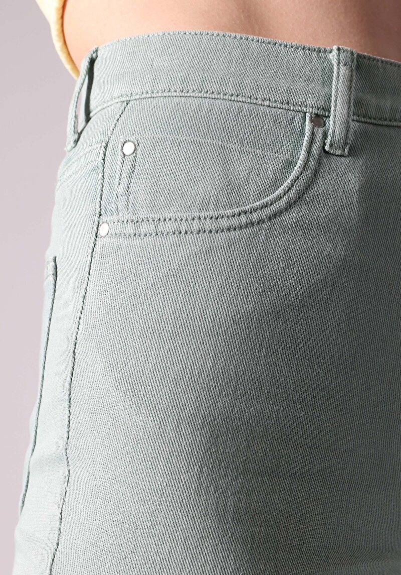 Показати інформацію про Брюки Жіночі Зелені  Cl1062118