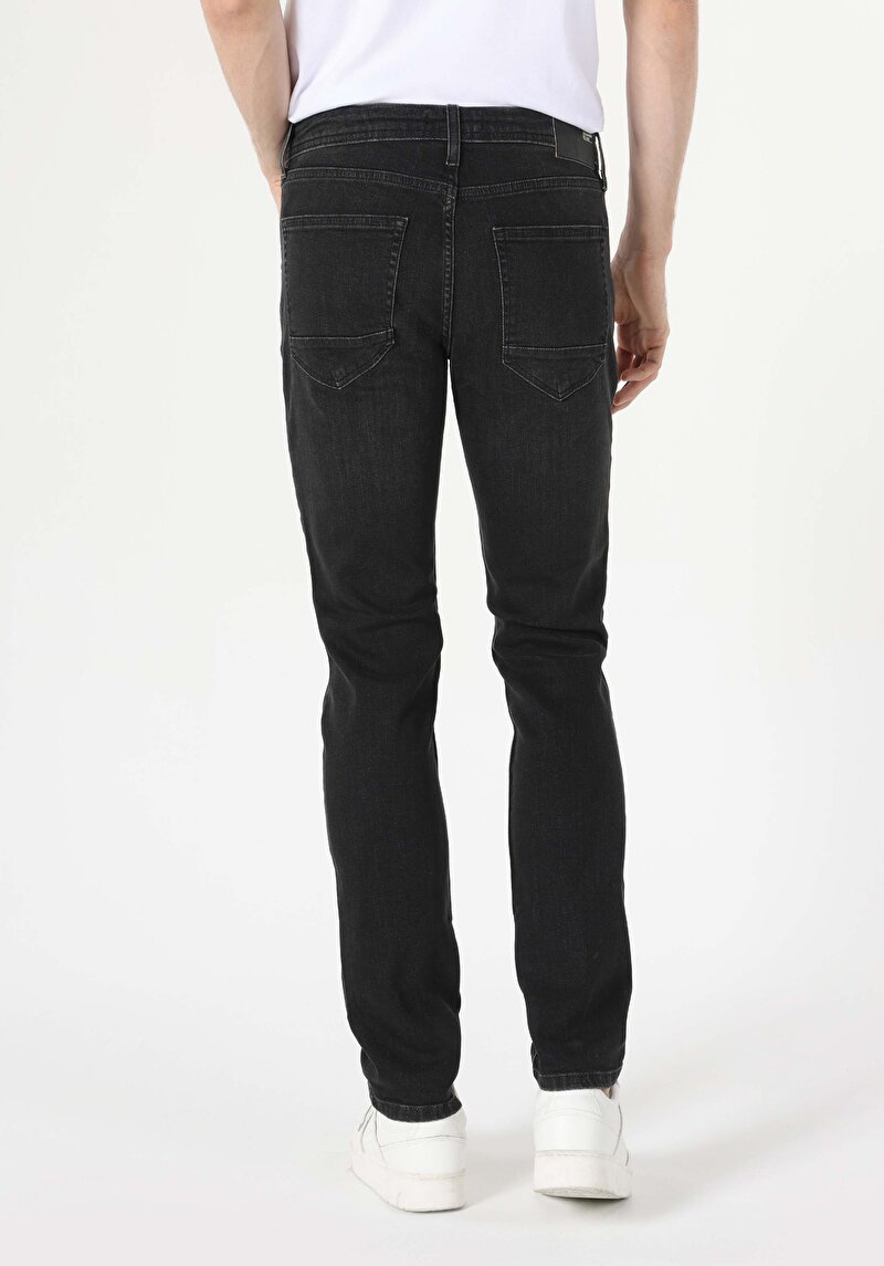 Зображення 044 Karl Джинси Чоловічі Сині Прямого Крою Cl1062410