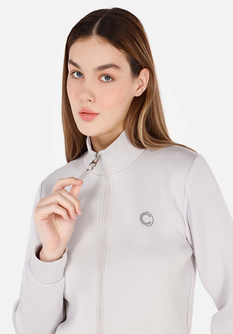 Показати інформацію про Толстовка Жіноча Сіра  Cl1070218