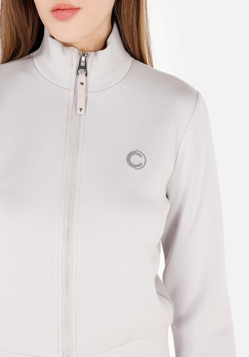 Показати інформацію про Толстовка Жіноча Сіра  Cl1070218