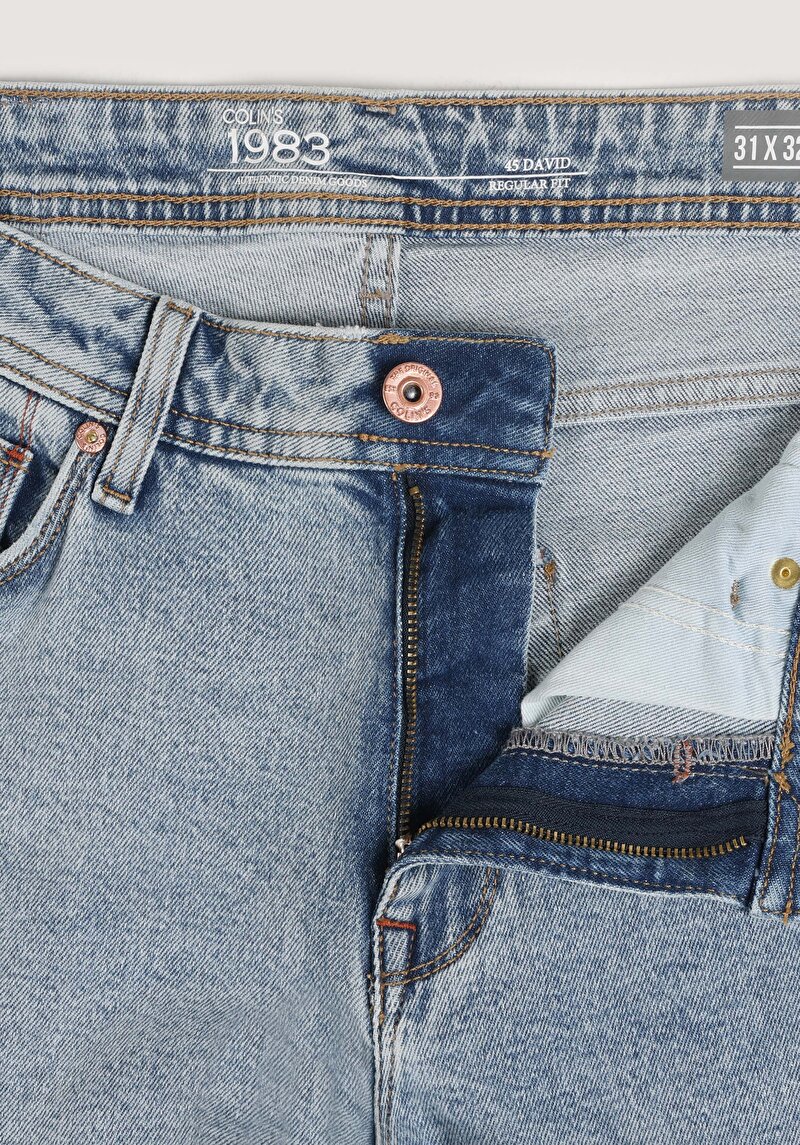 Показати інформацію про 045 David Джинси Чоловічі  Класичного Крою Cl1064390