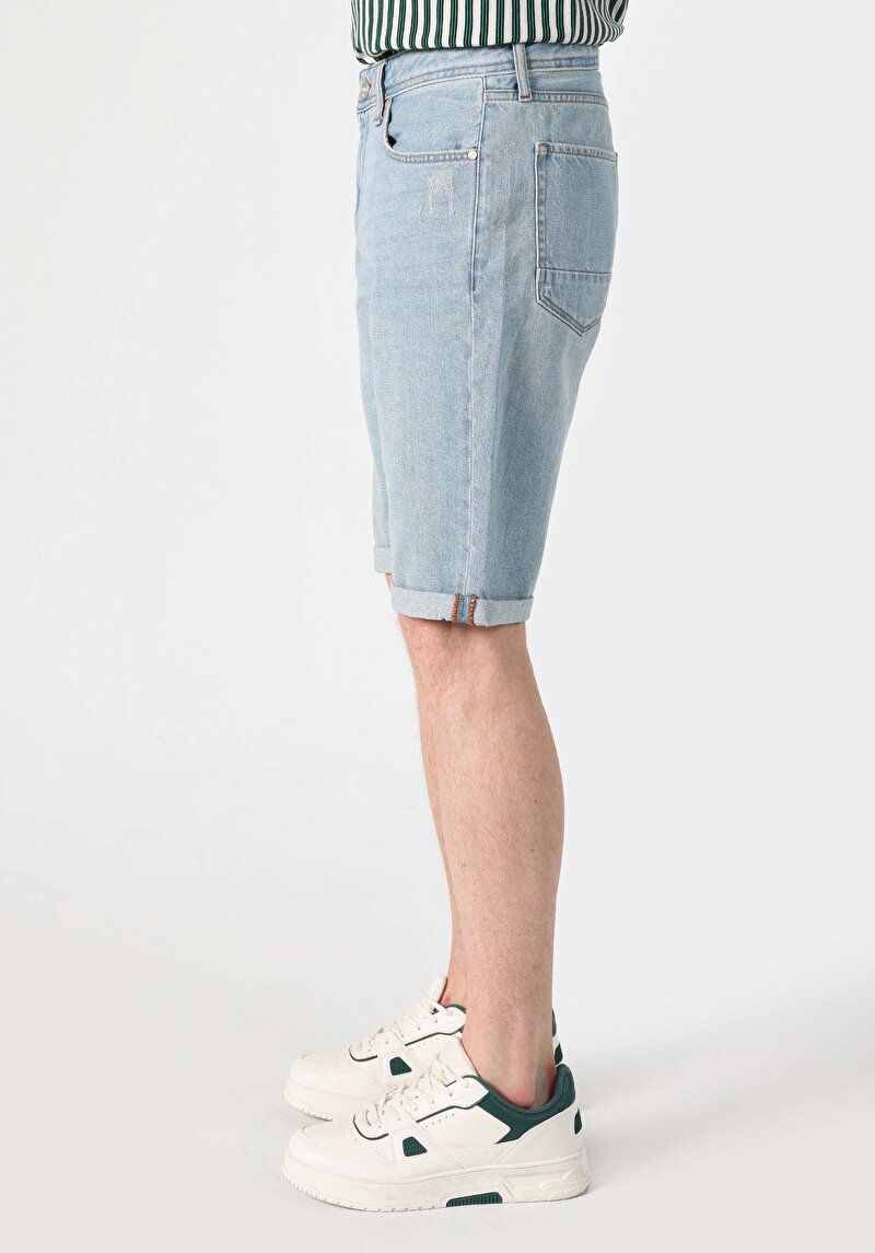 Показати інформацію про 045 David Шорти Чоловічі Блакитні  Cl1064567