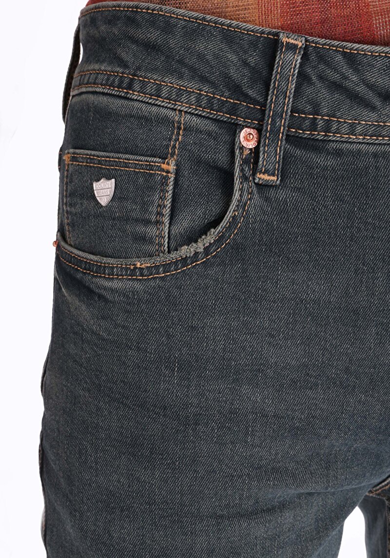 Показати інформацію про 044 Karl Джинси Чоловічі Зелені Прямого Крою Cl1066292