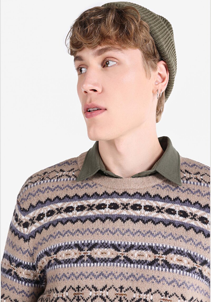 Показати інформацію про Светр Чоловічий Сірий  Cl1066334