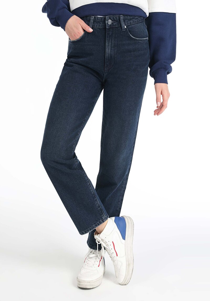 Показати інформацію про 884 Lauren Джинси Жіночі  Прямого Крою Cl1066397