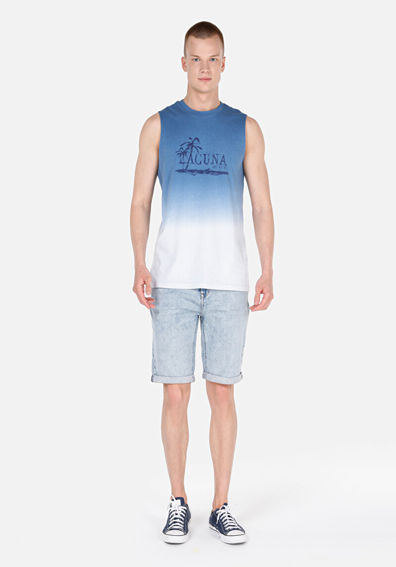 Показати інформацію про Футболка З Коротким Рукавом Чоловіча Біла  Cl1067080