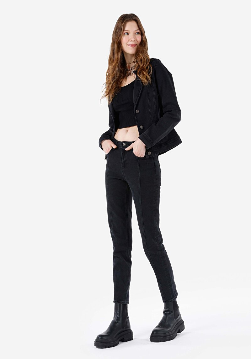 Зображення 703 Carla Джинси Жіночі Вузького Крою Cl1067198