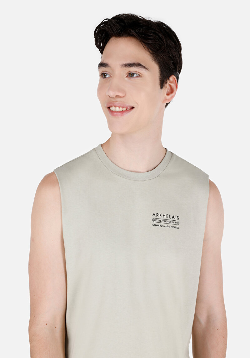 Показати інформацію про Футболка З Коротким Рукавом Чоловіча Зелена  Cl1067811