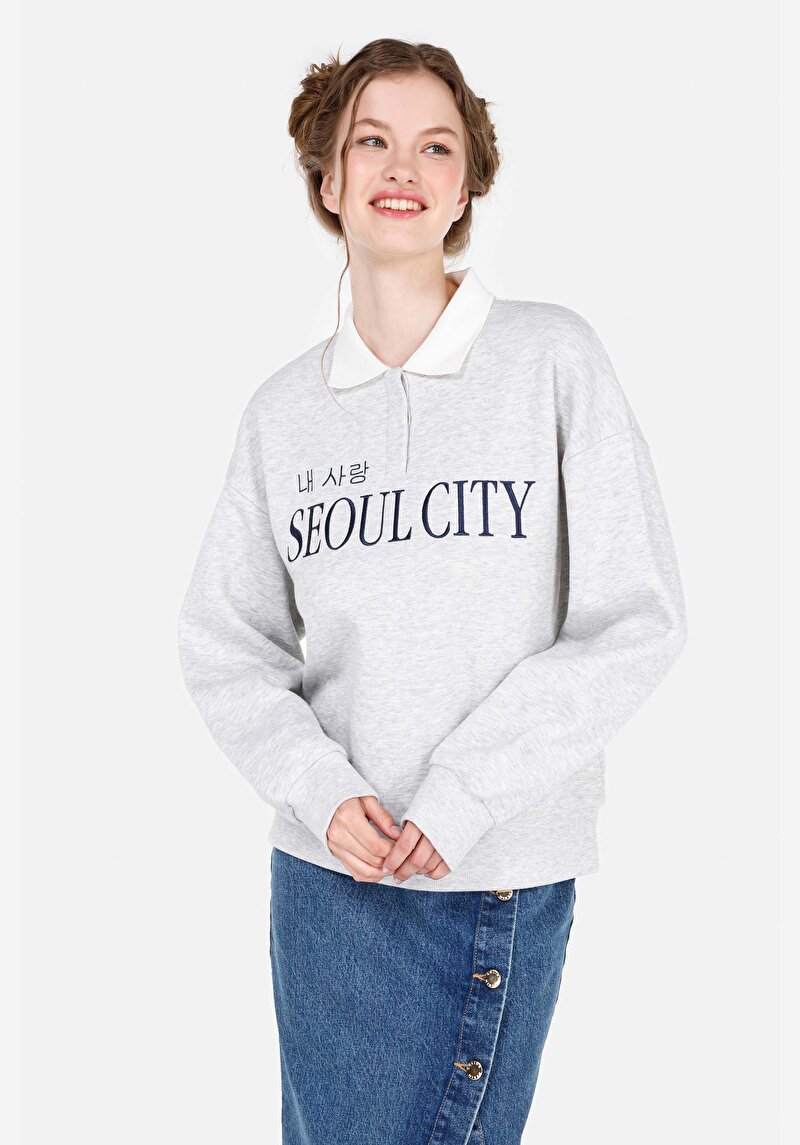 Зображення Толстовка Жіноча Сіра  Cl1070458