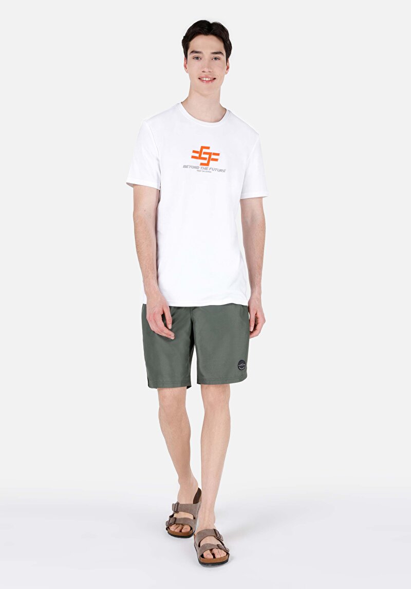 Зображення Шорти Пляжні Чоловічі Зелені  Cl1069034