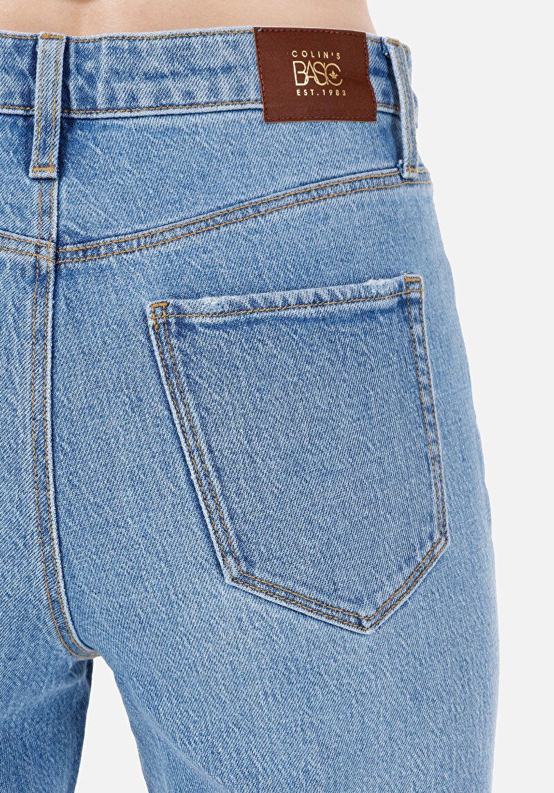 Показати інформацію про 896  Maria Джинси Жіночі Блакитні  Cl1069224