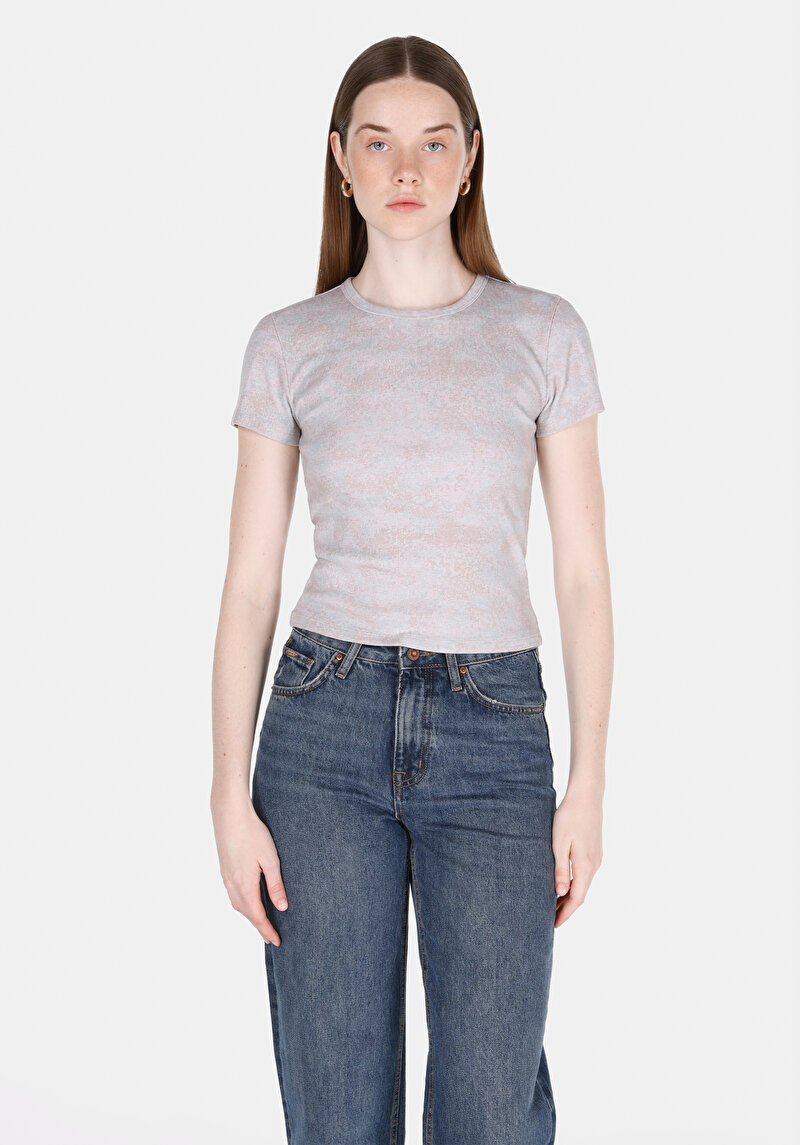 Зображення Футболка З Коротким Рукавом Жіноча Рожева  Cl1073142