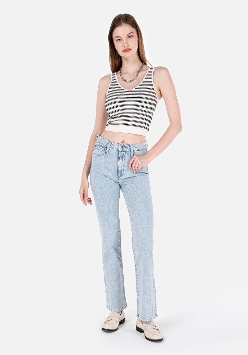 Зображення 771 Emery Джинси Жіночі Блакитні Класичного Крою Cl1069426