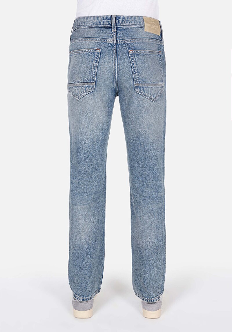 Показати інформацію про 045 David Джинси Чоловічі Блакитні Класичного Крою Cl1070568