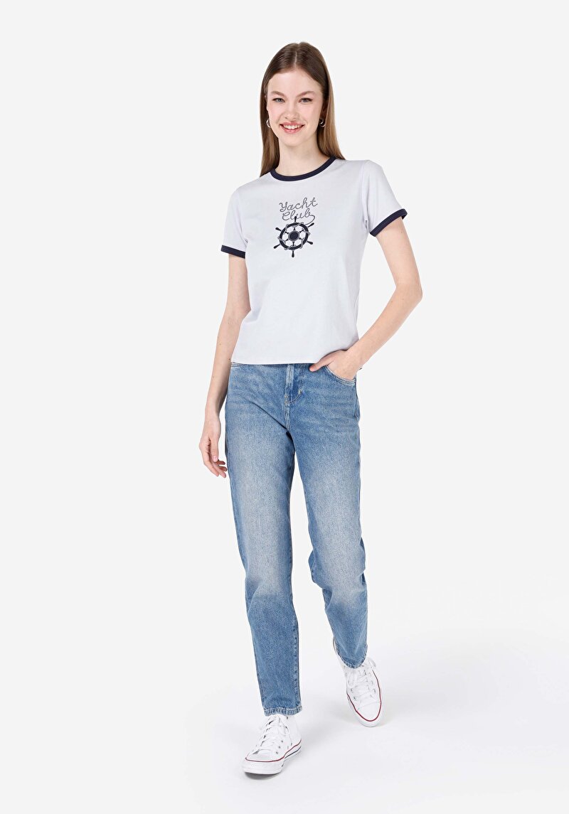 Показати інформацію про 896  Maria Джинси Жіночі Блакитні  Cl1069441