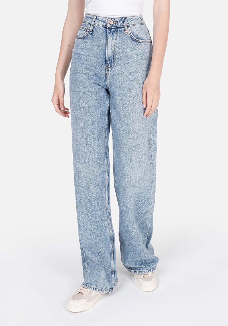 Зображення 970 Berry Джинси Жіночі Блакитні Класичного Крою Cl1069443