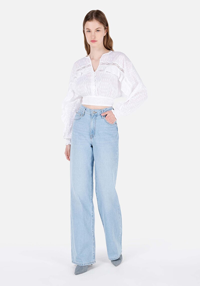 Зображення 970 Berry Джинси Жіночі Блакитні Класичного Крою Cl1069445