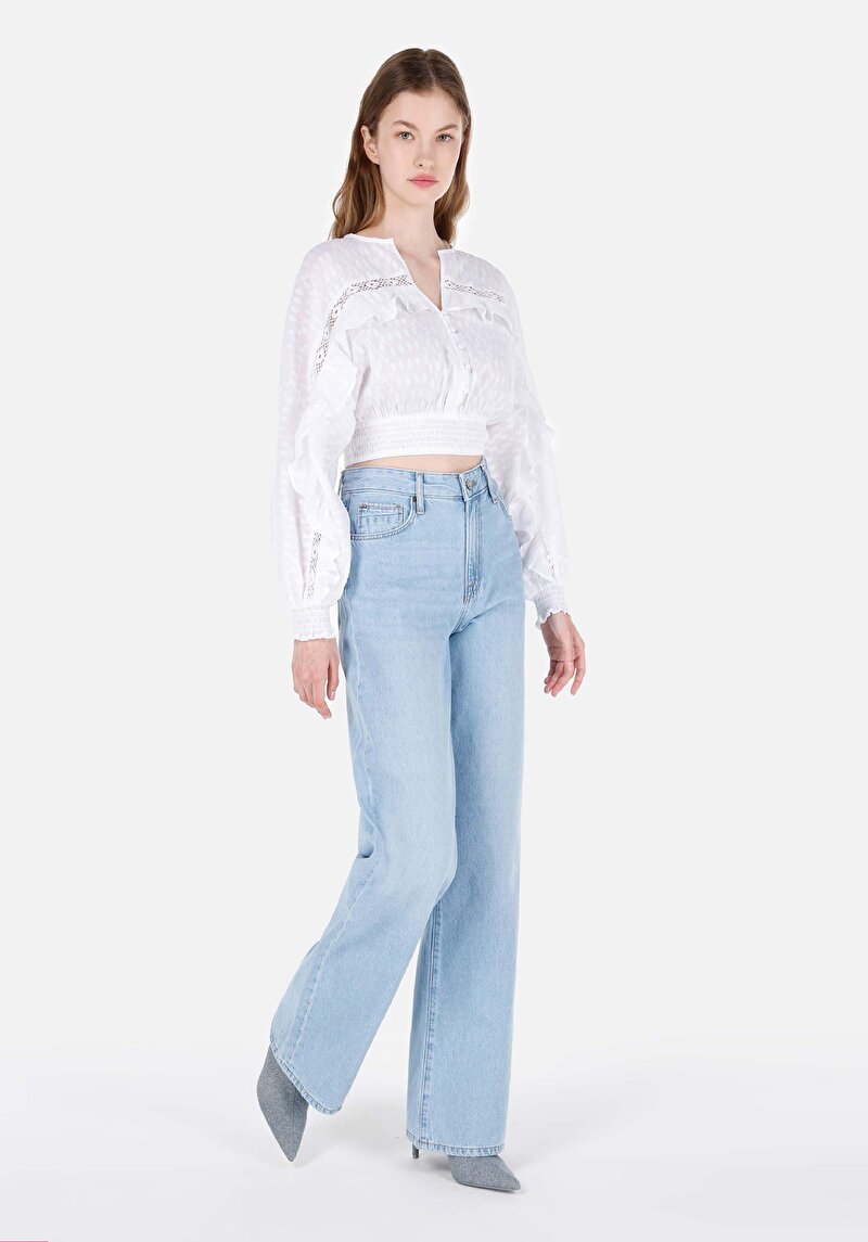 Показати інформацію про 970 Berry Джинси Жіночі Блакитні Класичного Крою Cl1069445