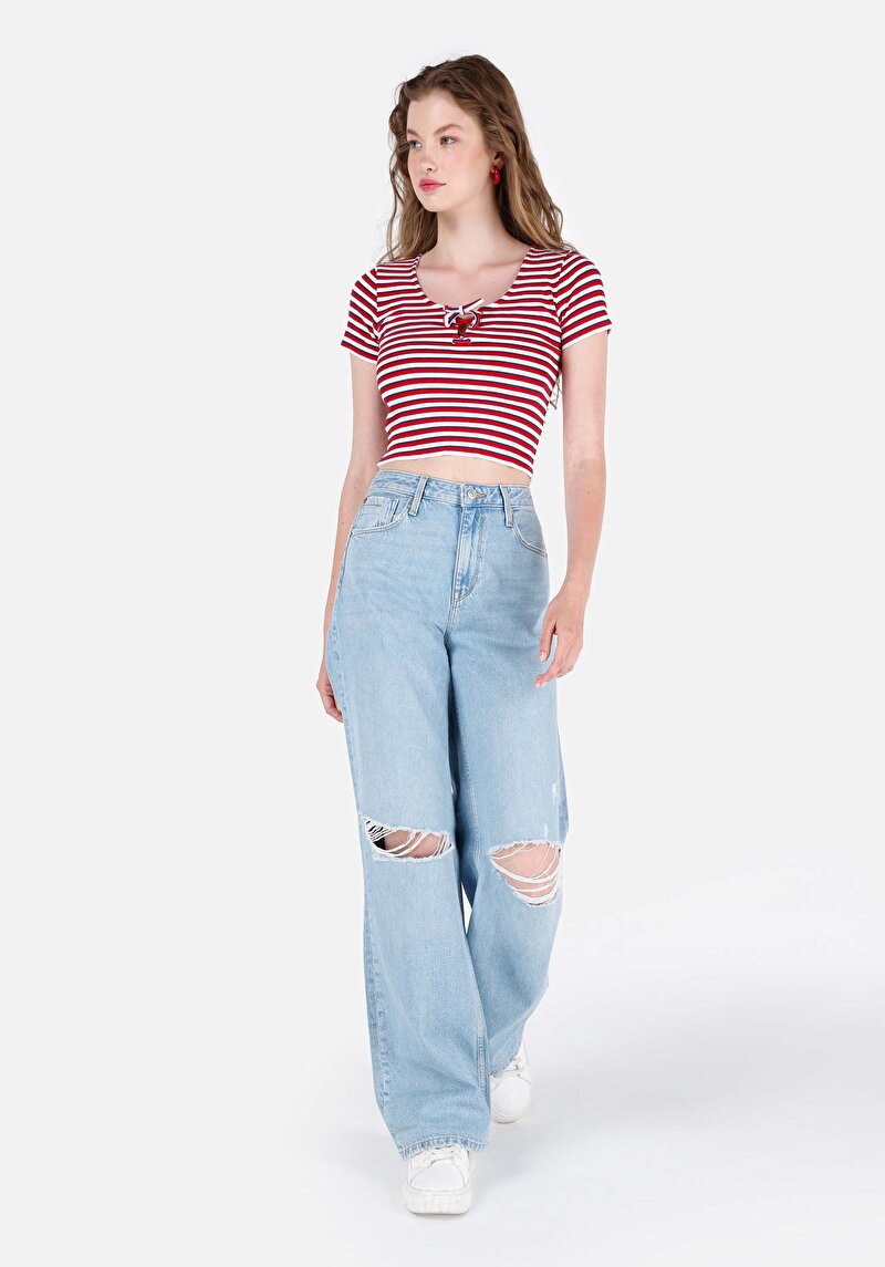 Показати інформацію про 970 Berry Джинси Жіночі Блакитні Класичного Крою Cl1069450